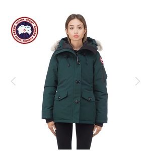 Montebello Canada Goose Algonquin Green Parka